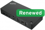 Lenovo Renewed ThinkPad Universal USB-C Dock 40AY 90W Used incl. PSU