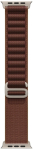 APPLE 49mm Burgundy Alpine Loop - Small - Natural Titanium Finish