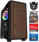 INTOP AQUA Ryzen 7 7800X3D 64GB DDR5 1TB SSD M.2 NVME+2TB RX9060XT 16GB WIN11
