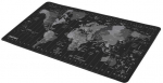 Natec Time Zone Map Maxi 800x400mm Black Decorative Mouse Pad