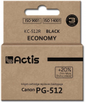 Actis KC-512R ink (replacement for Canon PG-512; Standard; 15 ml; black)