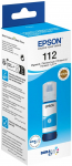 EPSON 112 EcoTank Pigment Cyan ink bottl