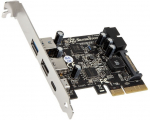 SilverStone SST-ECU05, 1x USB3.1 Typ-C + 2x USB3.0 + 2x intern USB3.0 - PCIe