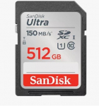 SD Card 512GB SanDisk SDXC UHS-I 150MBsec