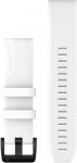 Garmin watch strap QuickFit 22mm, white silicone