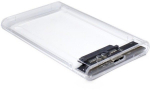 HDD Case Argus GD-25000, USB 3.0, transparent