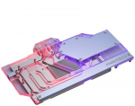 PHANTEKS Glacier G40 RTX 4090 Waterblock with Backplate for MSI, D-RGB - chrome