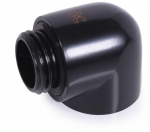Alphacool Eiszapfen L-connector G1/4 AG to G1/4 IG - black