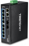 Ethernet x 10, SFP x 2, 16 K entries, 2048 KB Buffer