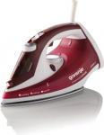 Gorenje | Steam Iron | SIH2200RBC | Steam Iron | 2200 W | Water tank capacity 280 ml | Continuous steam 30 g/min | Red/W