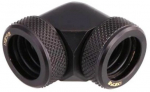 Bykski B-HTJ-DB90-V2-BK HardTube 14mm 90&deg; angle connector - Black