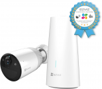 Ezviz BC1 Battery-Powered Camera Kit, Color Night Vision + Human Detection
