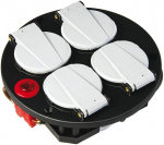 Brennenstuhl 4-Outlet IP20 230V 16A DE Plug Insert