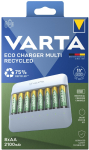 Varta Charger Eco Charger Multi Recycled 8xAA56816 2100mAh