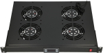Extralink Fan panel 19", 4 fans, for rack cabinets, with thermostat