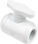 Alphacool Eiszapfen 2-Way Ball Valve G1/4 - White