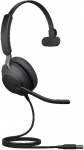 Jabra Evolve2 40 SE MS Mono Wired On-Ear Headset with Noise Isolation