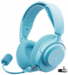 SteelSeries Arctis Nova 3PW wireless Bluetooth over-ear gaming headset, aqua