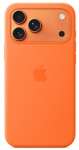 Silikon Case iPhone 17 Pro Max mit MagSafe (orange)