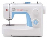 Singer 3221 sewing machine, 21 stitches, 1 buttonhole, white