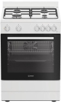 INDESIT Cooker I6G5KCW Gas/Electric 60 cm White