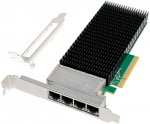 MicroConnect Network Card PCIe x8 X710-T4 Quad- 10GbE