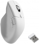 Keychron M6 Wireless Optical Mouse, USB, White, M6S-A24