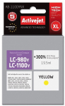 Activejet AB-1100YNX Ink (replacement for Brother LC1100Y/980Y; Supreme; 19.5 ml; yellow)
