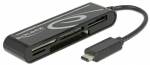 USB 2.0 Card Reader USB Type-C male 5 Slots