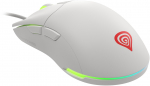 Genesis Krypton 750 RGB wired gaming mouse white