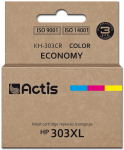Actis KH-303CR Ink (replacement for HP 303XL T6N03AE; Premium; 18ml; 415 pages; color: cyan, magenta, yellow)