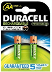 Duracell batteries 2400 mAh, AA x 2