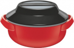 Milton casserole Microwow 1000, red