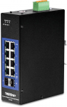 TRENDnet Industrie Switch 10 Port Gbit L2 Managed DIN-Rail