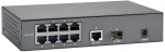 8 x 10/100 RJ-45, 1 x 10/100/1000 RJ-45, 1 x SFP, PoE, 5.6 Gbps, 4K, 56VDC, 90 W