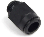 10mm G1/4 plug fitting black plastics