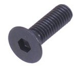 screw DIN 7991 8.8 M3 x 10 hexagonal socket countersunk black