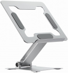 Gembird 15.6-inch Foldable Silver Notebook Stand