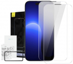Baseus Crystal Tempered Glass Dust-proof 0.3mm for iPhone 14 Pro (2pcs)