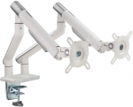 Alterzone Arm Duo Aluminum Monitor Arm, white