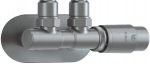 Thermostatic valve for bathroom radiator - right