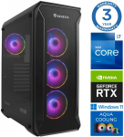 INTOP AQUA i7-14700F 64GB DDR5 2TB SSD M.2 NVME RTX5070 12GB WIN11