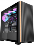 Darkflash DS900WS computer case (black) + 4 fans