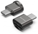 MEMORY READER USB-C/MICROSD CLMH0 VENTION