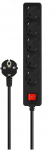 Savio Power strip 5-way LZ-01 Schuko SAVIO