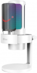 Fifine A8W condenser microphone with stand (white)
