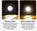 Portable camping light, rechargable USB-C, 500lm, CCT 2700K 7000K