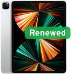 Apple Renewed CPO | iPad Pro 2021 LTE 5th A2461 | Silver | 8 GB | 128 GB | Wi-Fi | iPad OS | 12 month(s)