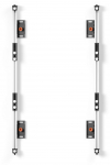 Edbak ULS3337 Universal LED System for 3 cabinets Black