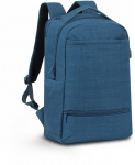 Rivacase 8365 laptop backpack, blue, 17.3"